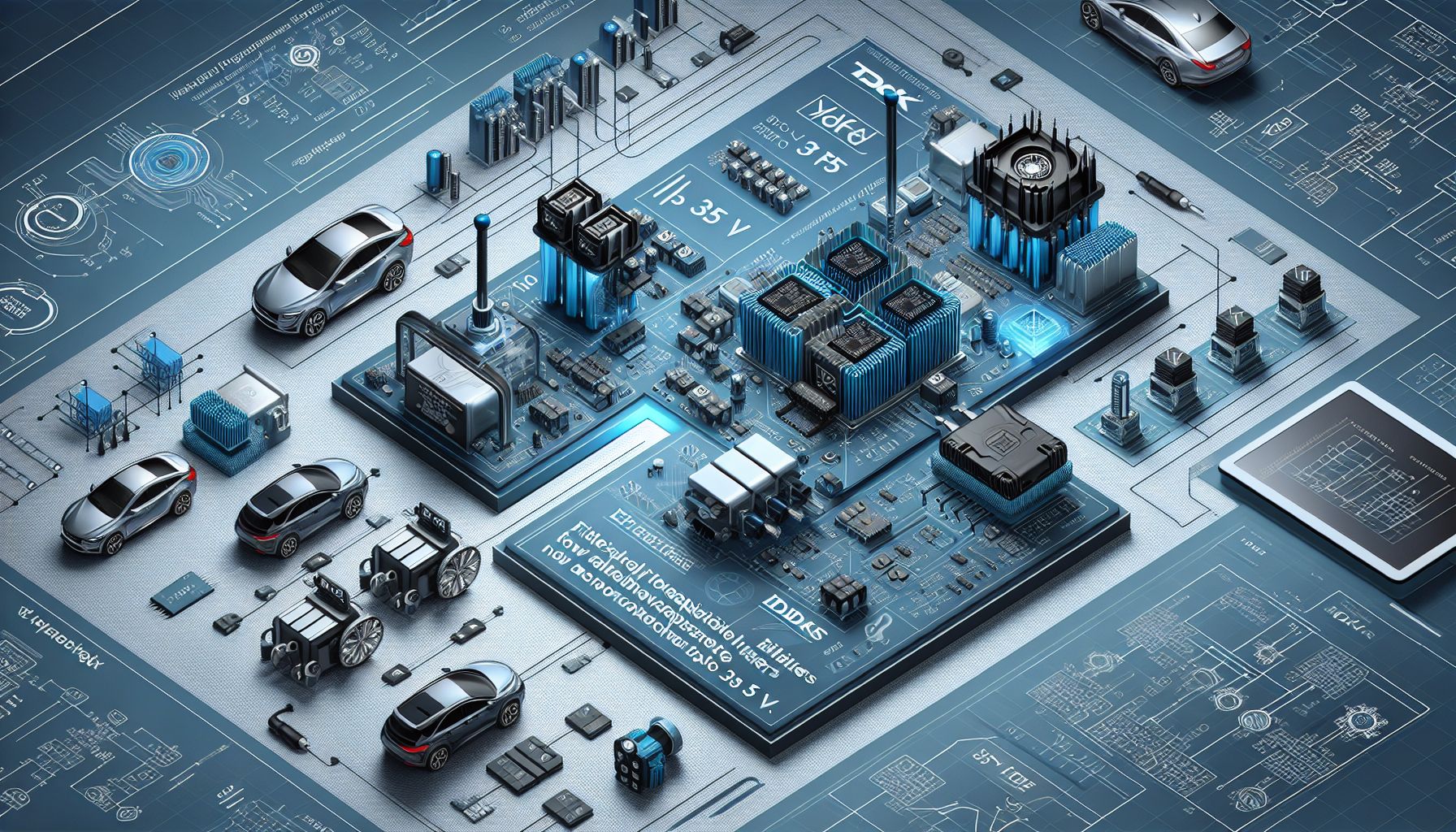 TDK Expands Automotive Filters for Higher Voltage Electric Vehicles