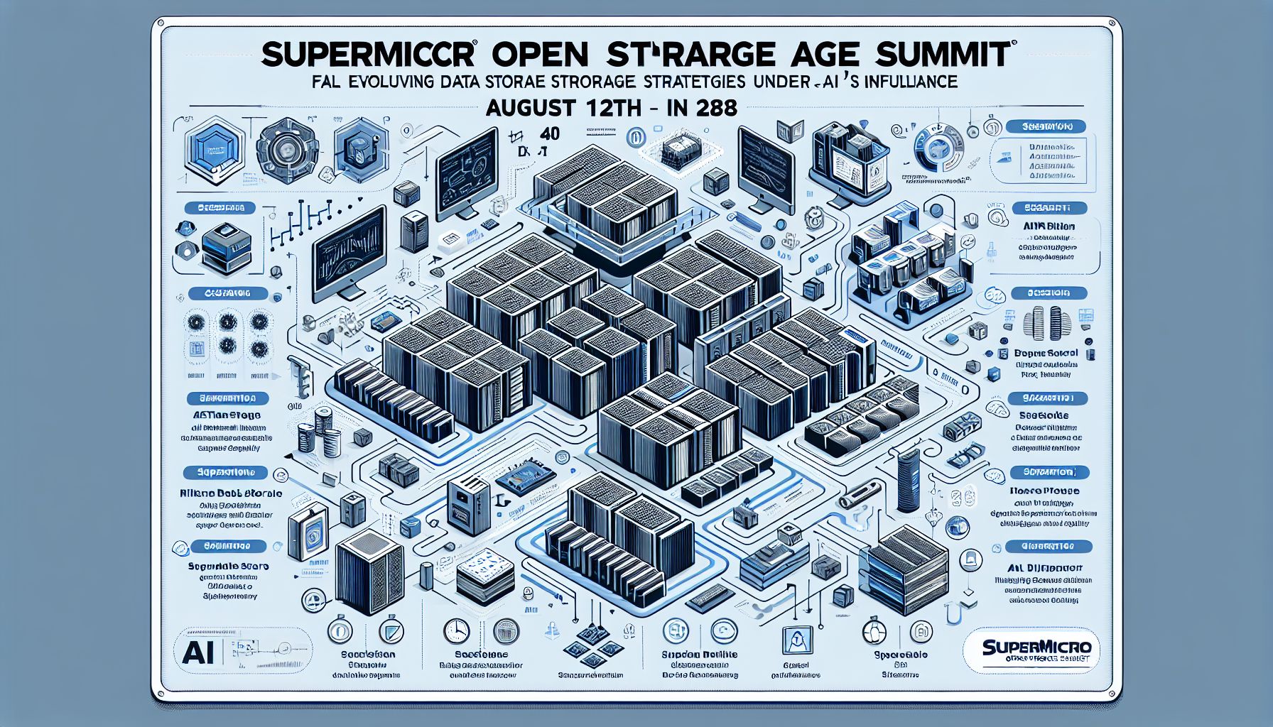 Supermicro Open Storage Summit Highlights AI Impact on Data Storage