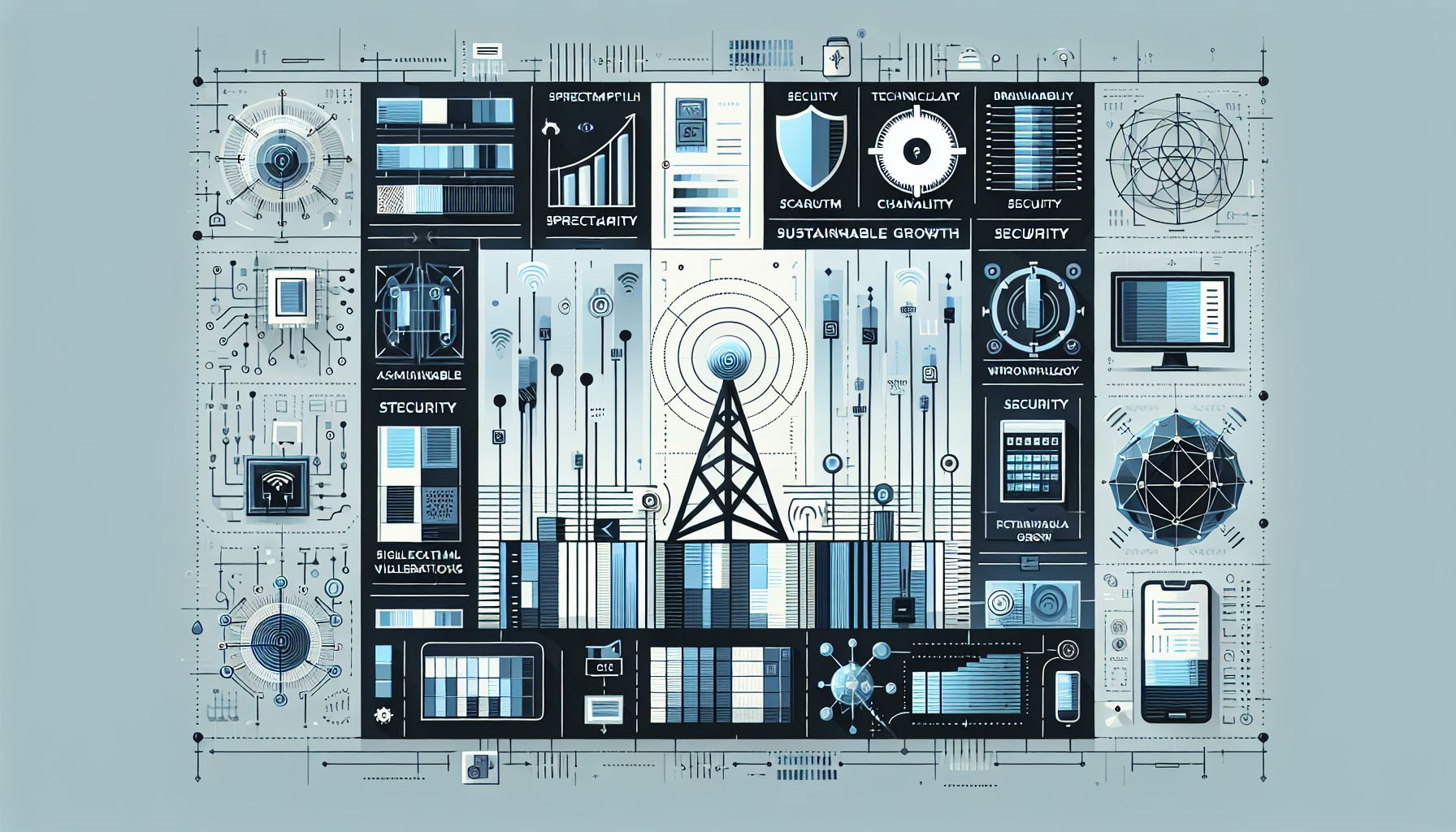 Addressing Key Challenges in Wireless Technology for Sustainable Growth