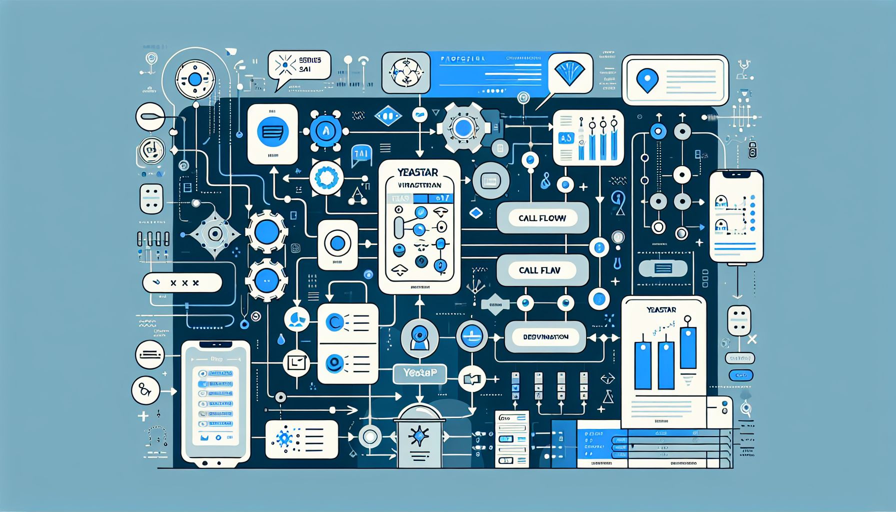 Yeastar Unveils User-Friendly Call Flow Design Tool for Series P