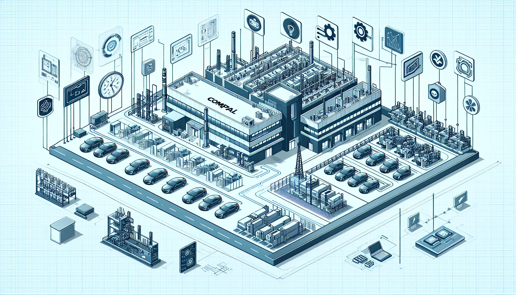 Compal Completes First Phase of Automotive Facility in Poland
