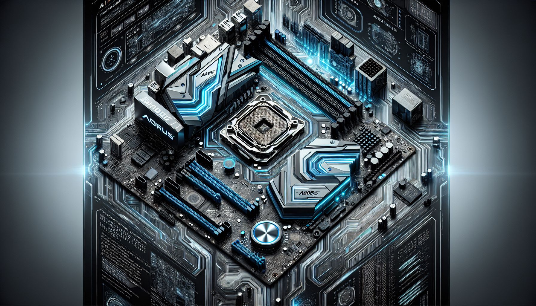 GIGABYTE Launches AI-Enhanced AORUS X870E X3D Motherboards for AMD Processors