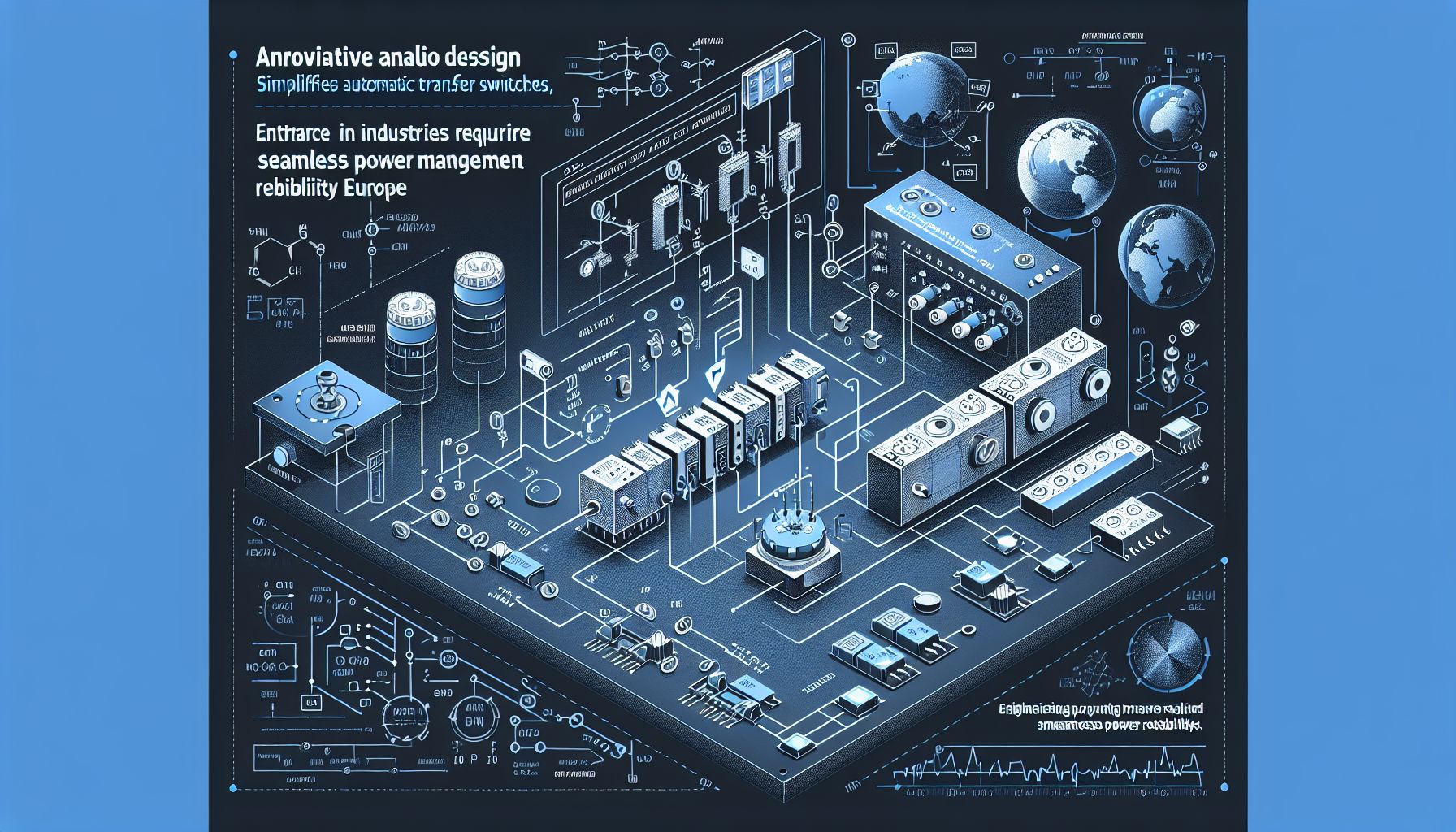Innovative Analog Design Simplifies Power Transfer Switches in Europe