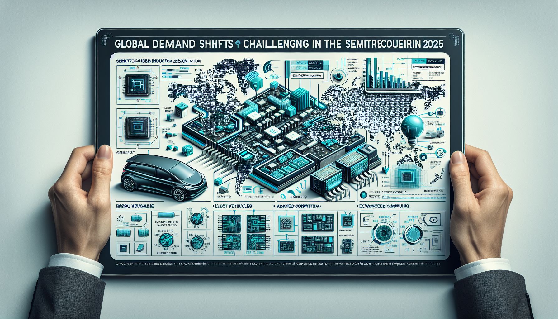 Global Demand Shifts Challenge Semiconductor Industry in 2025