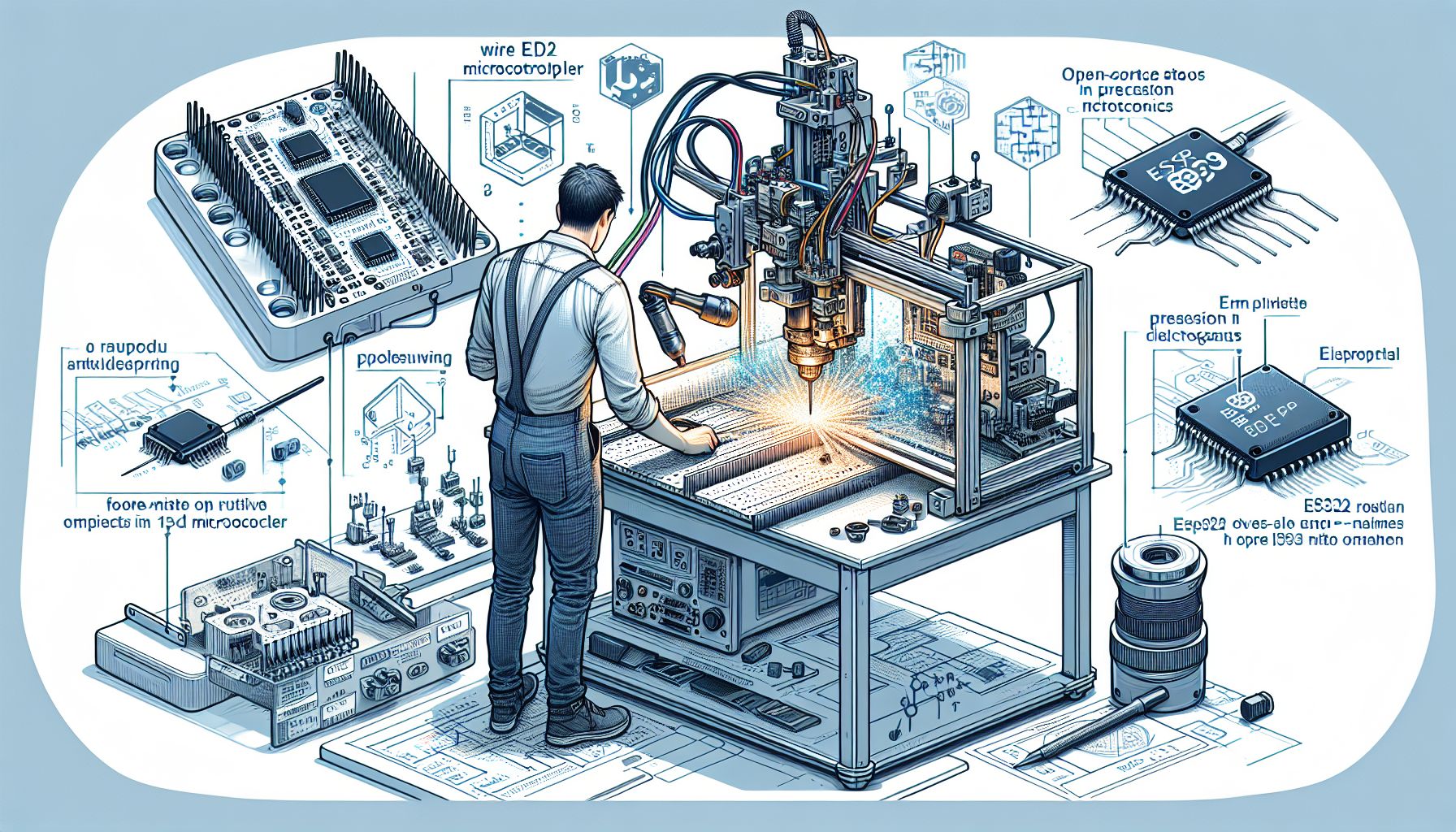 ESP32-Powered Wire EDM Machine: DIY Precision Electronics