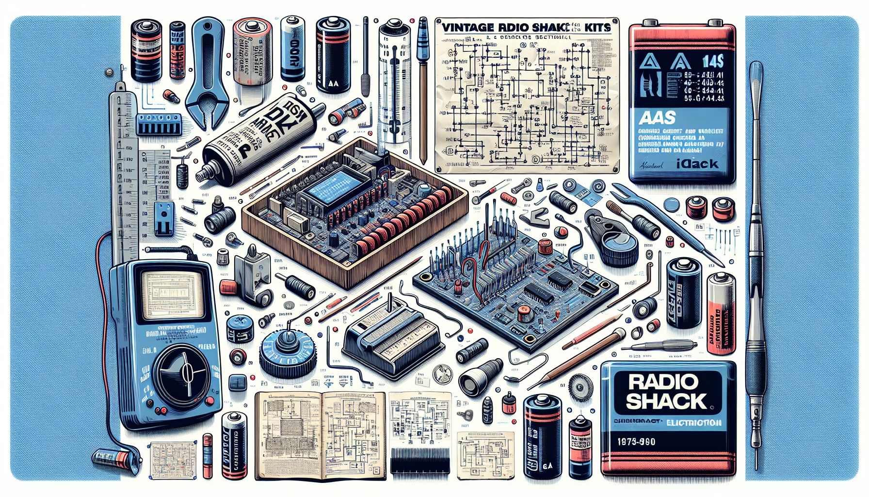 Vintage Radio Shack Kits Spark Modern DIY Electronics Revival