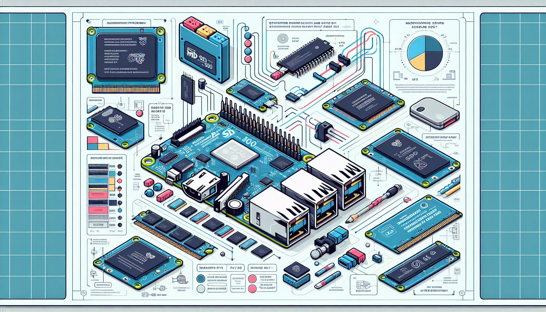 Raspberry Pi 500 Enhanced with M.2 SSD Slot for Improved Performance