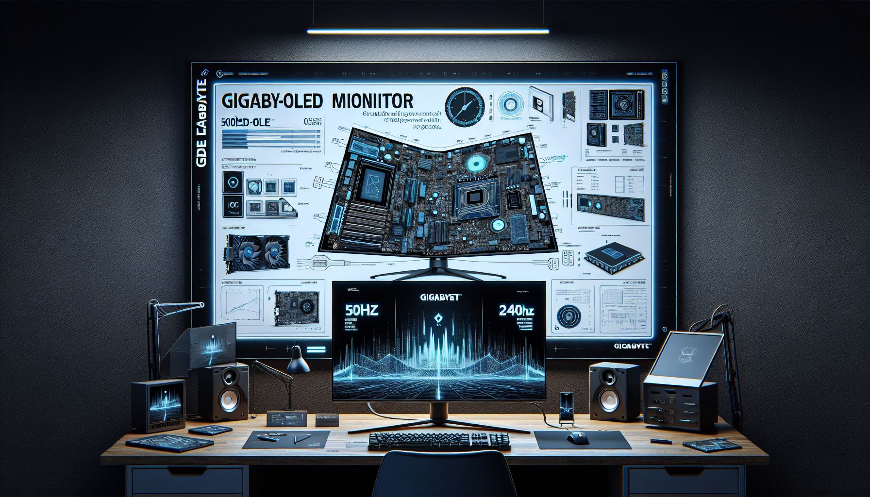 Gigabyte Sets New Benchmarks with QD-OLED Monitors at CES 2025