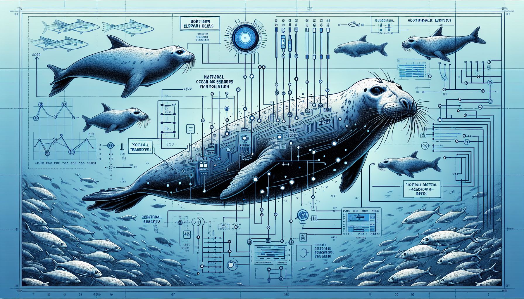 Elephant Seals as Natural Ocean Sensors to Monitor Fish Populations