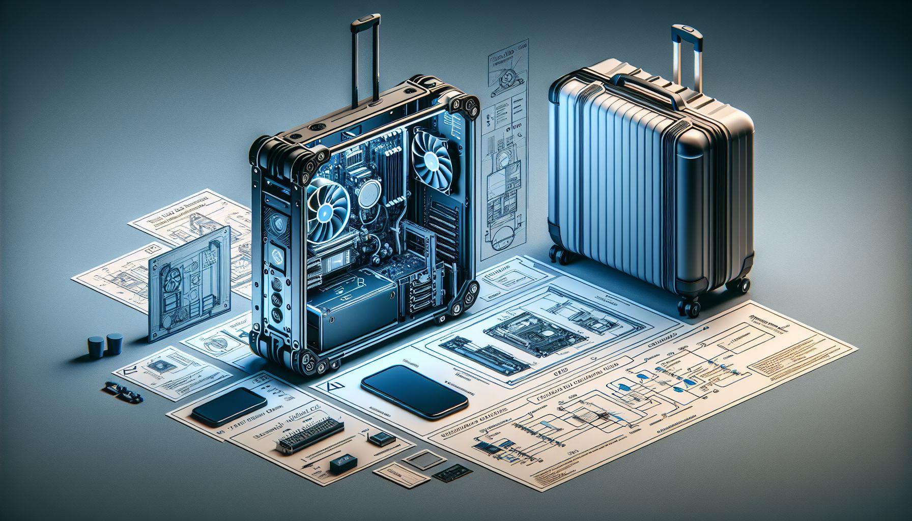 Thermaltake Launches TR100 Travel PC Case at CES 2025