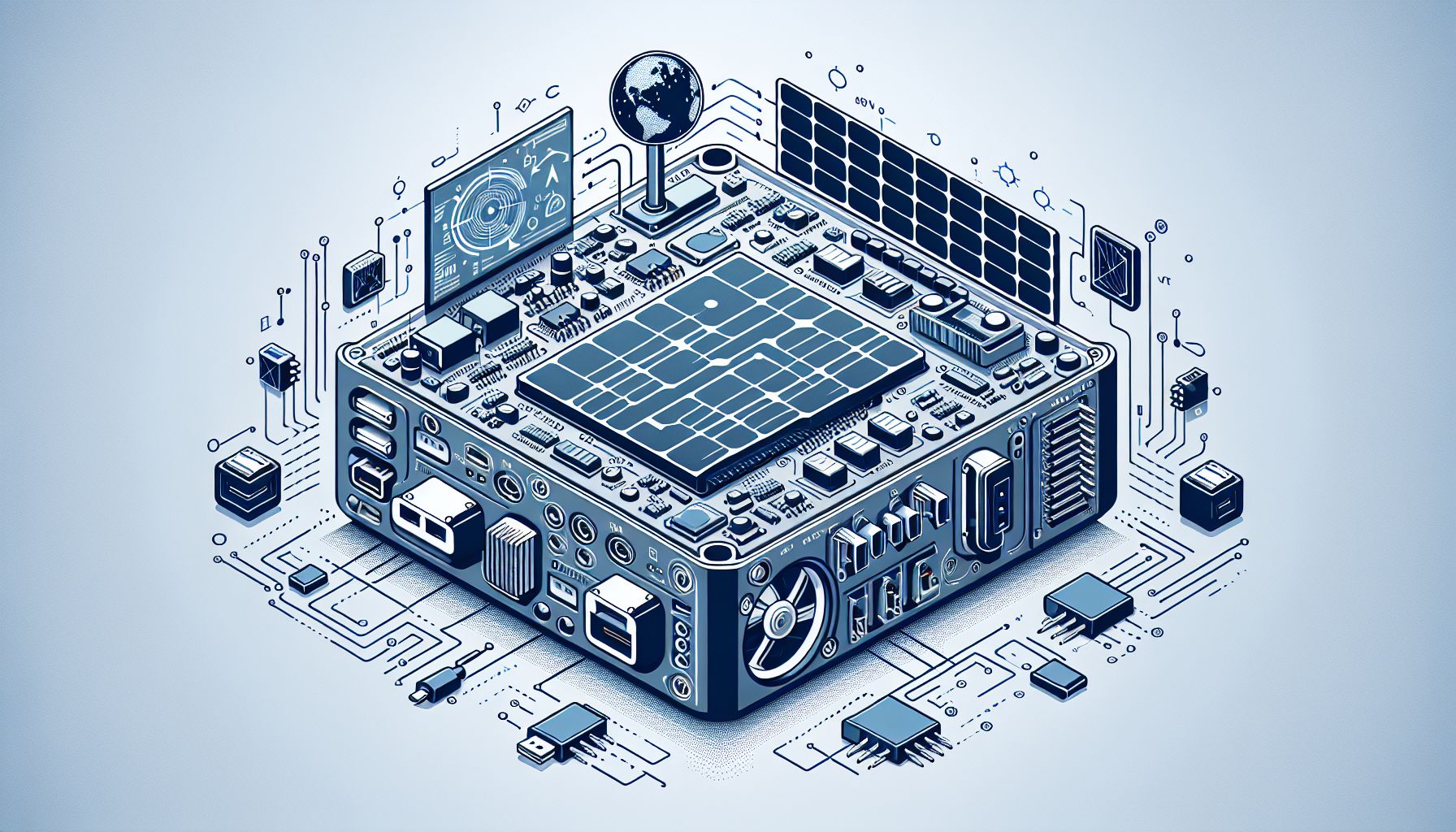 SpotPear's Solar Power Management Module Offers Versatile Charging Options