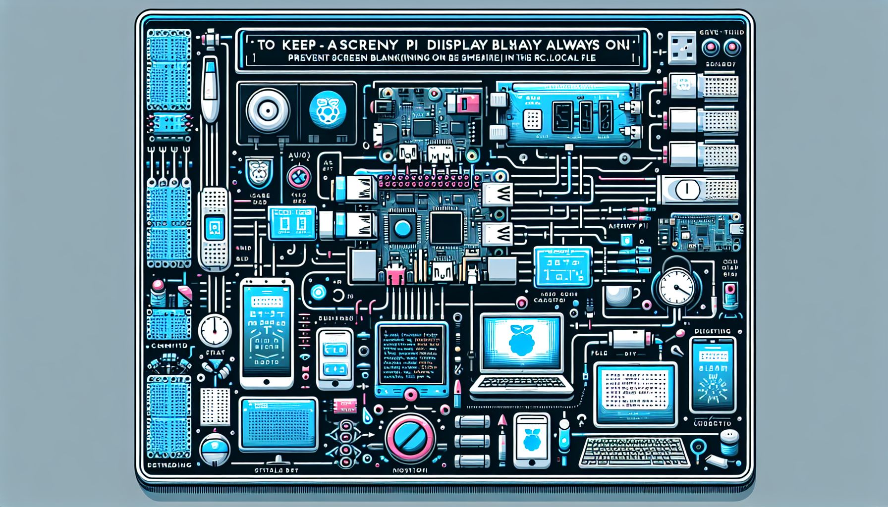 Keep Your Raspberry Pi Display Always On: A Simple Guide