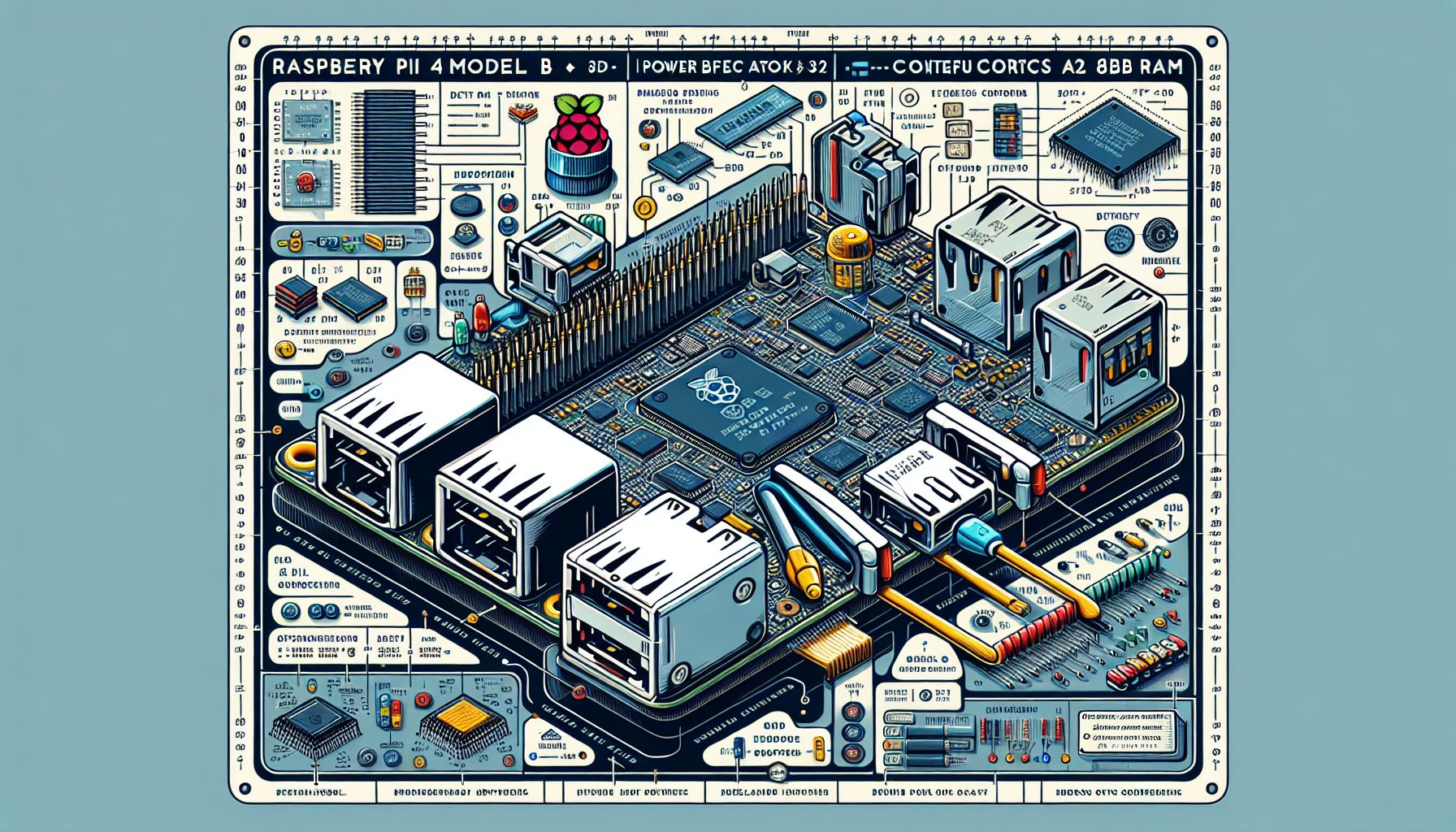 Raspberry Pi 4 Boosts DIY Projects with 8GB RAM