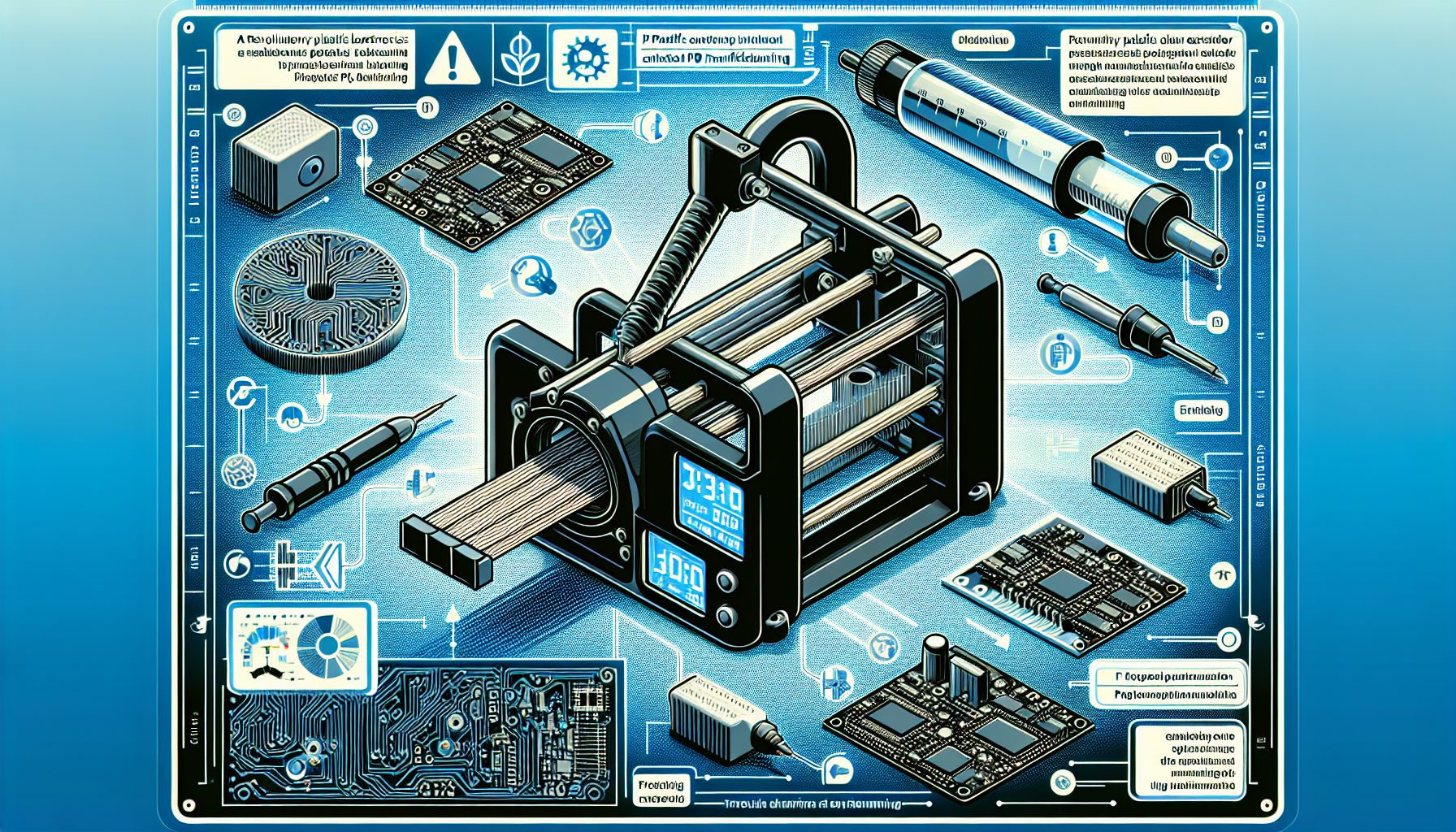 DIY Electronics Breakthrough: Simple Plastic Extruder Enhances PCB Efficiency