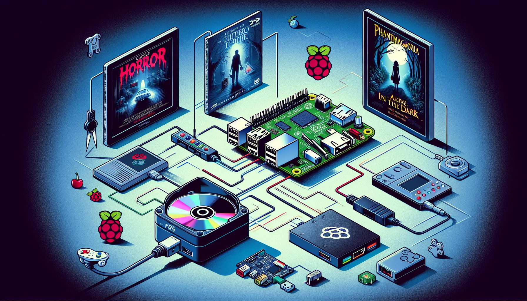 Raspberry Pi 5 Unleashes Retro Horror Gaming