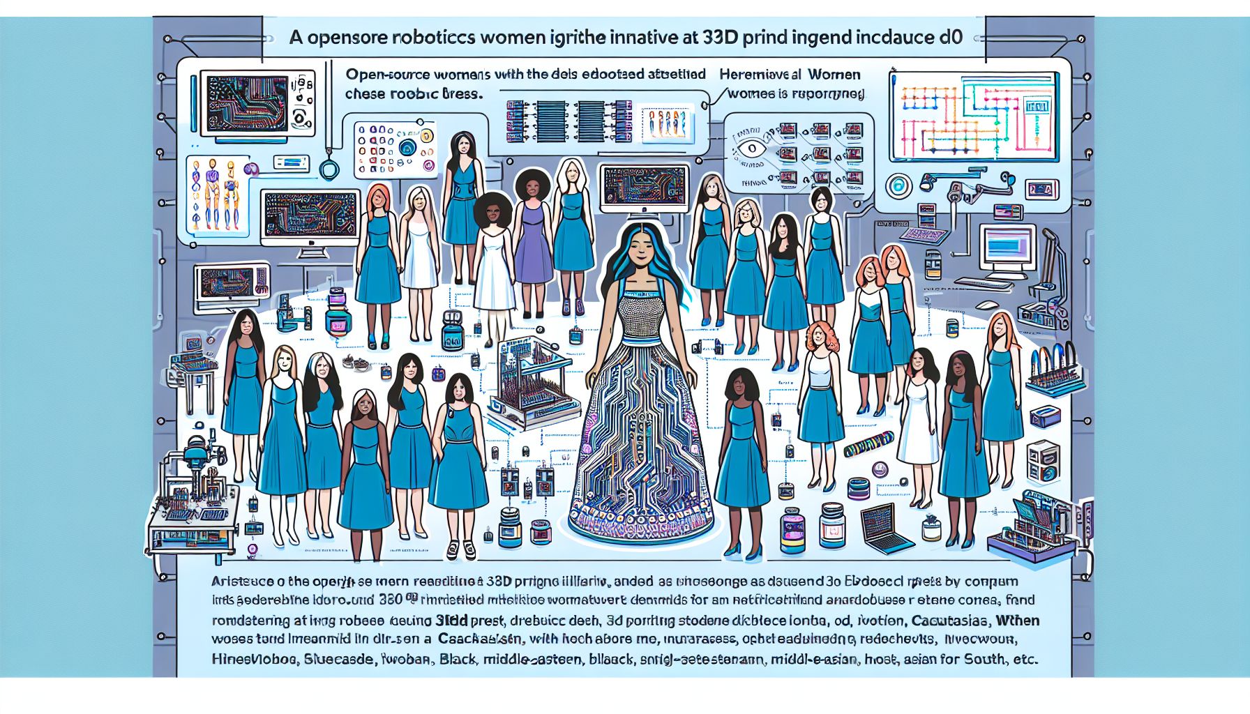 Elegoo Breaks Gender Barriers with Revolutionary Women's 3D Printing Initiative