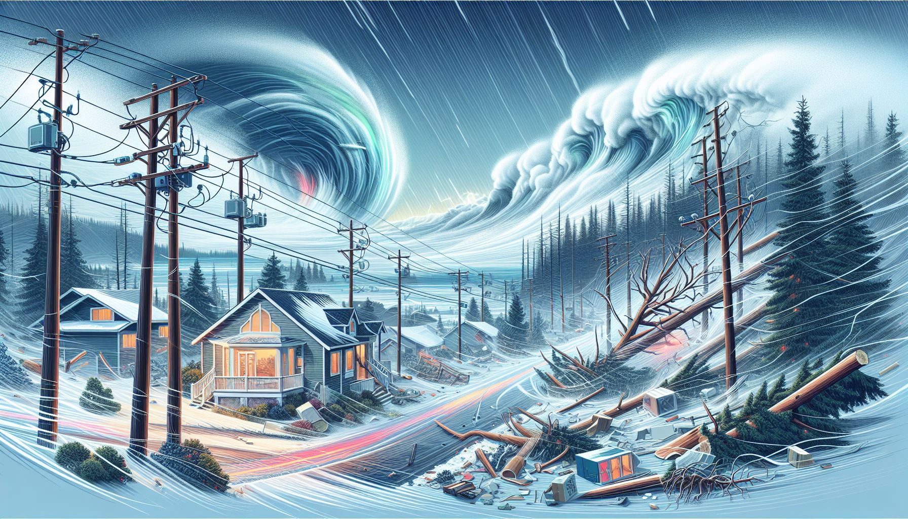 Historic Bomb Cyclone Paralyzes Pacific Northwest with 160 km/h Winds