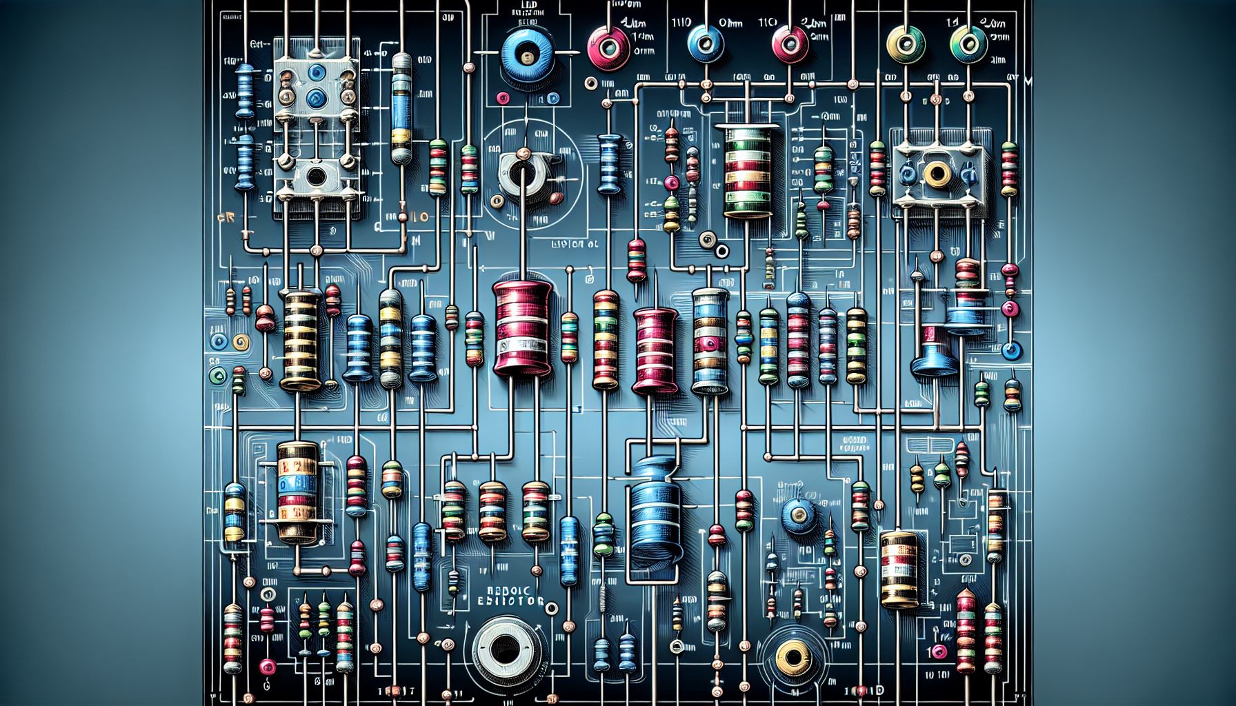 Resistor Mix-Up in LED Circuit Design: A 110-Ohm vs 110M Dilemma
