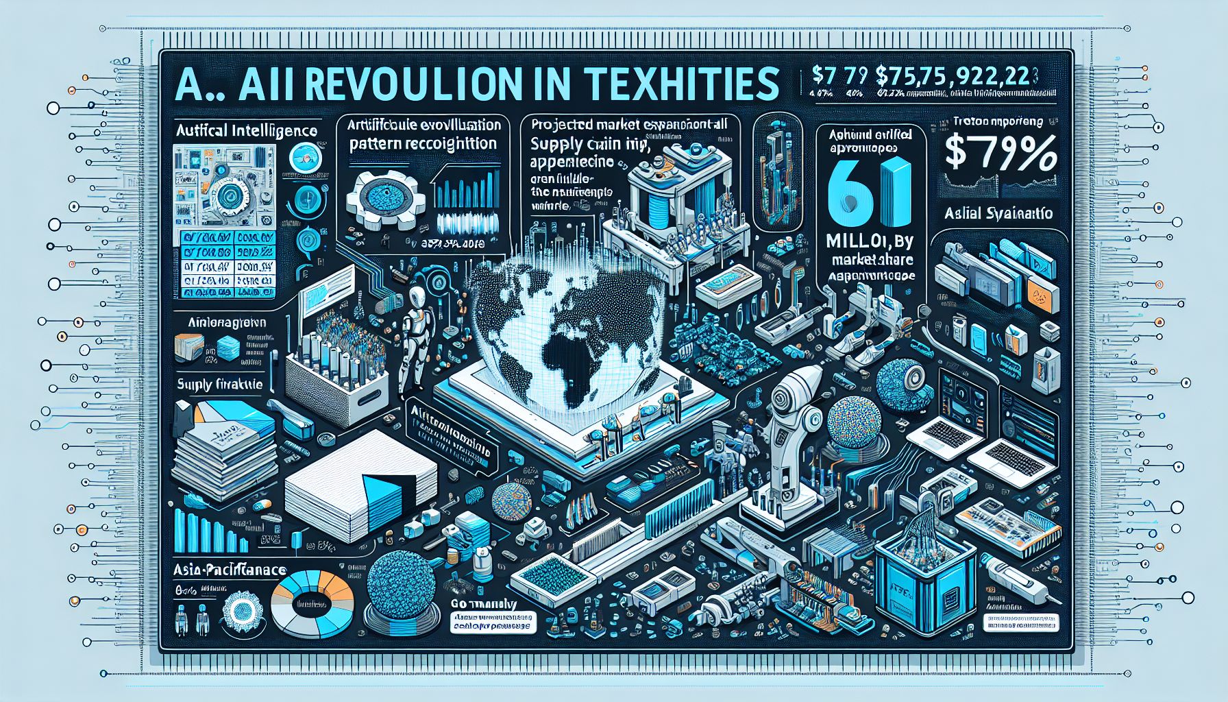 AI Revolution in Textiles: $775 Million Growth Expected by 2028
