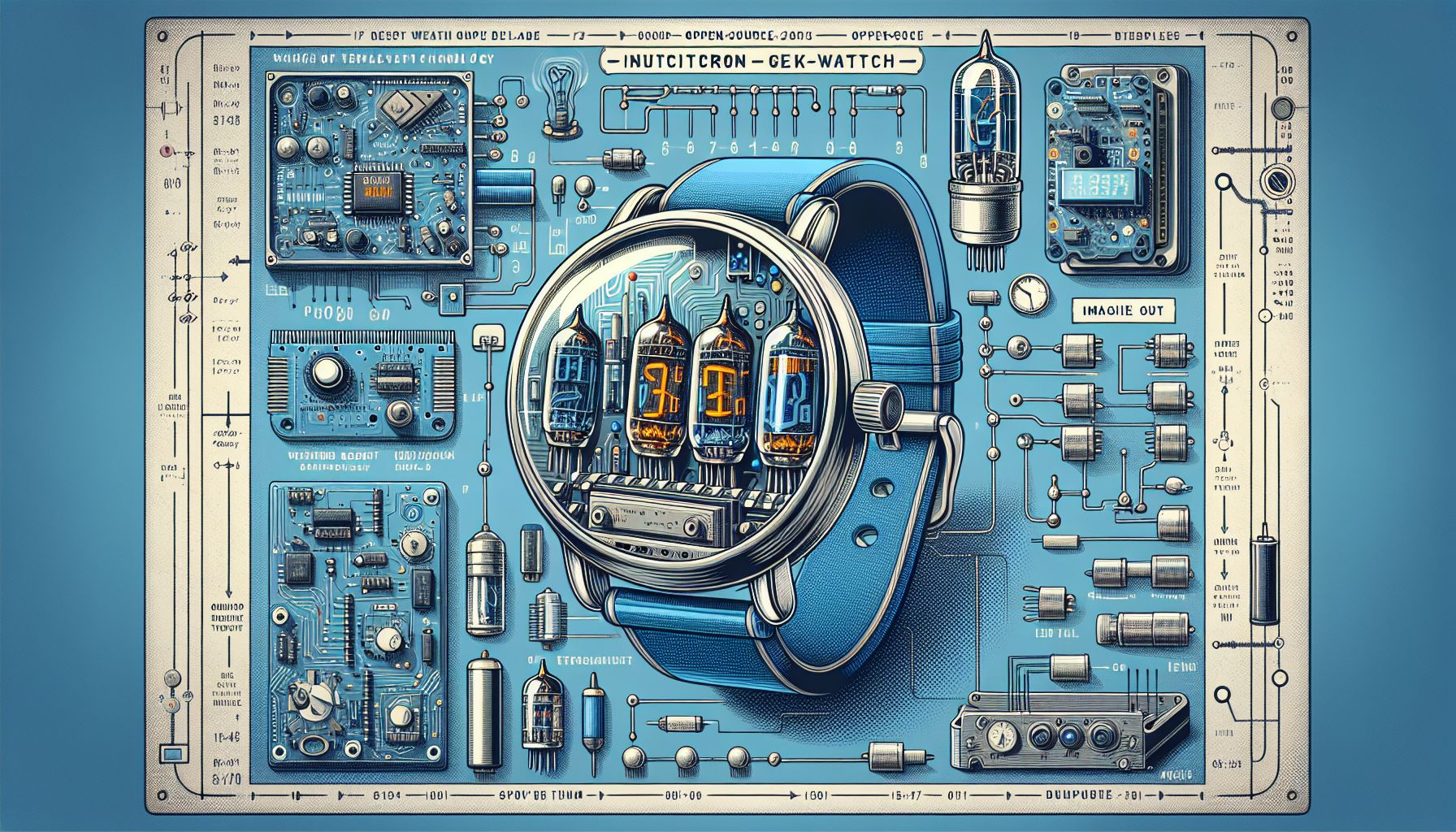 Retro Meets Modern: Numitron Geekwatch Project Sparks Global Interest