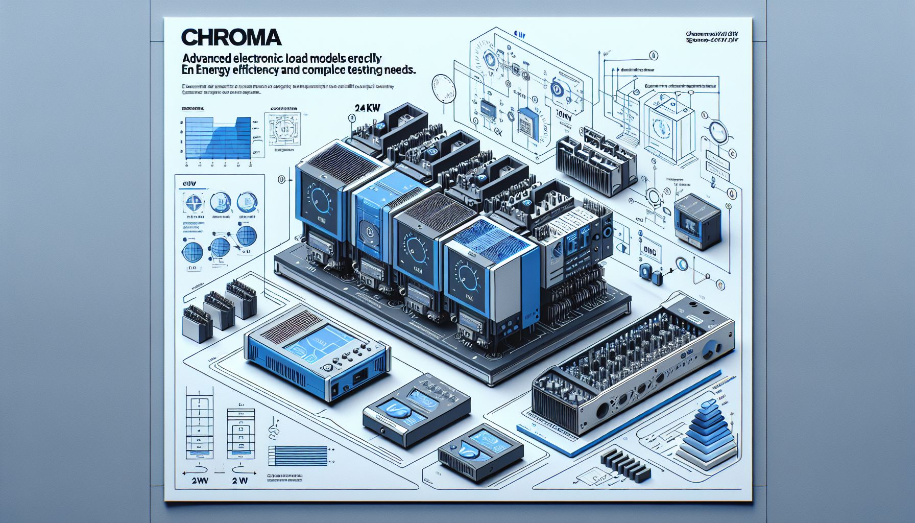 Chroma Unveils New High-Power DC Electronic Loads for Testing